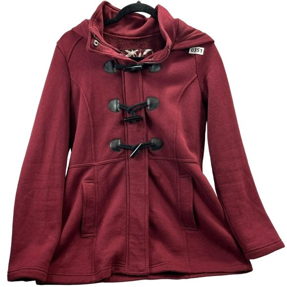 SEBBY, Women COAT, long sleeve, SIZE M, COLOR RED - Picture 7 of 12